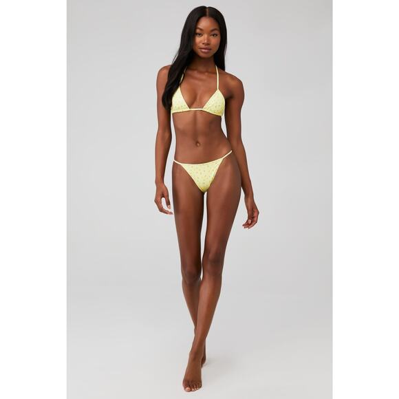 PAMELA ANDERSON Zeus Micro Triangle Bikini Top Paradise Cove - M - Picture 4 of 5